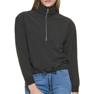 Calvin Klein Black Performance 1/2 Zip Jacket Closet Staple All Season Size XL